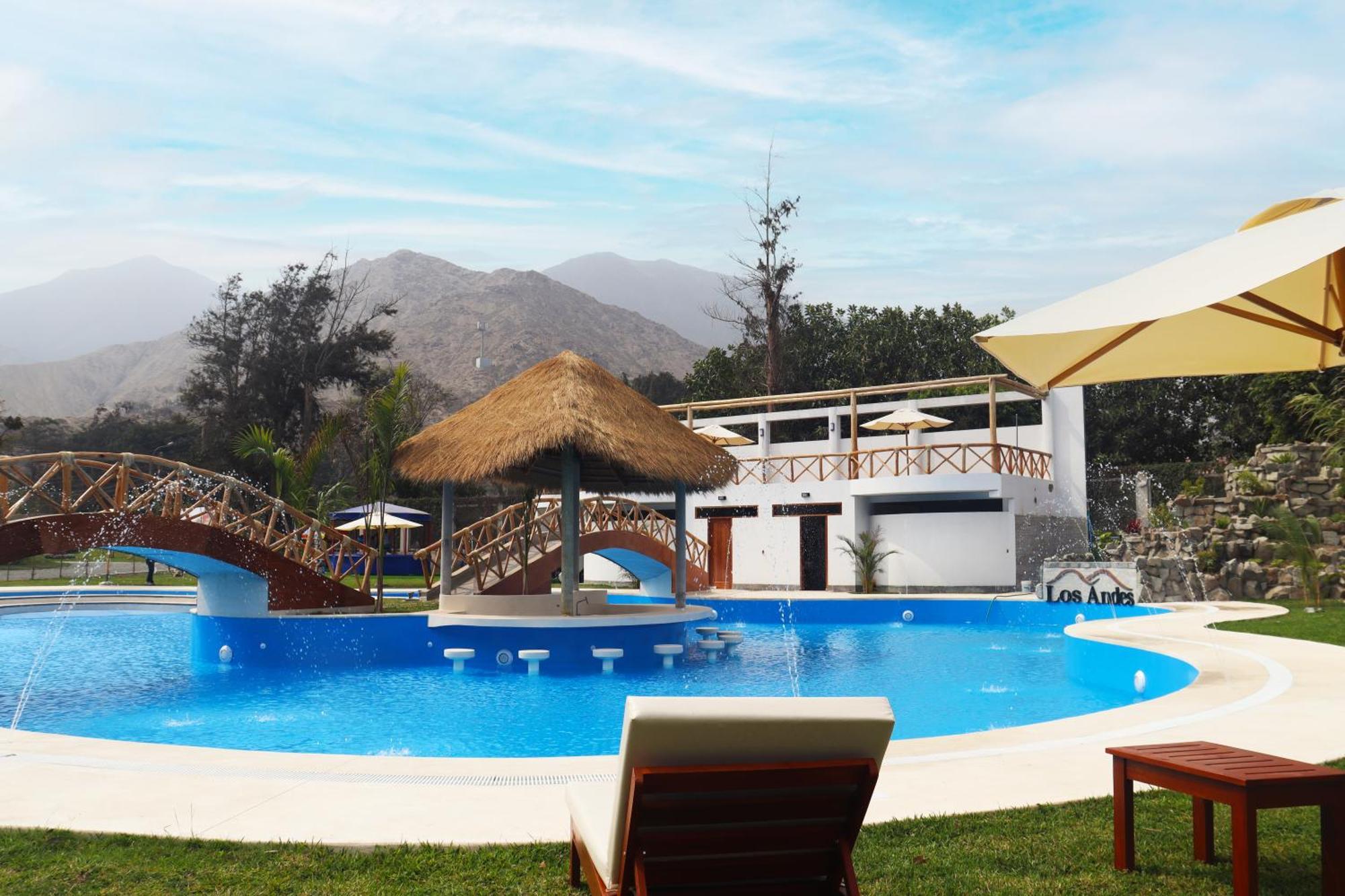 Los Andes - Restaurant & Bungalows سيينيغيلا المظهر الخارجي الصورة